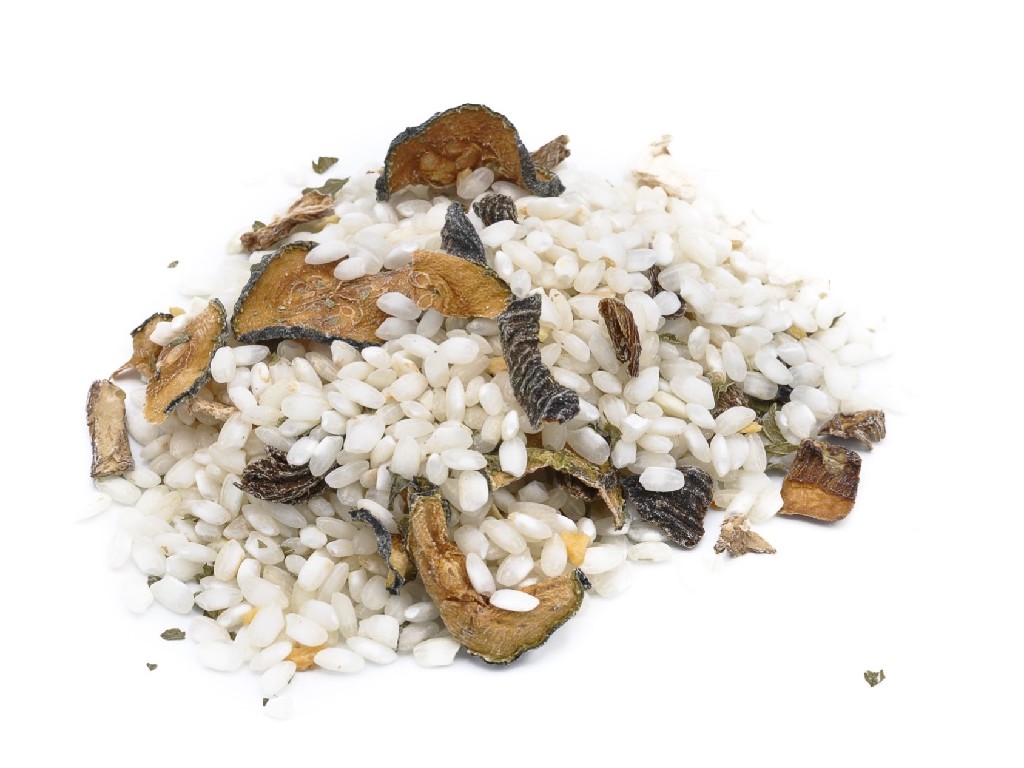 Risotto de cepa y trufa