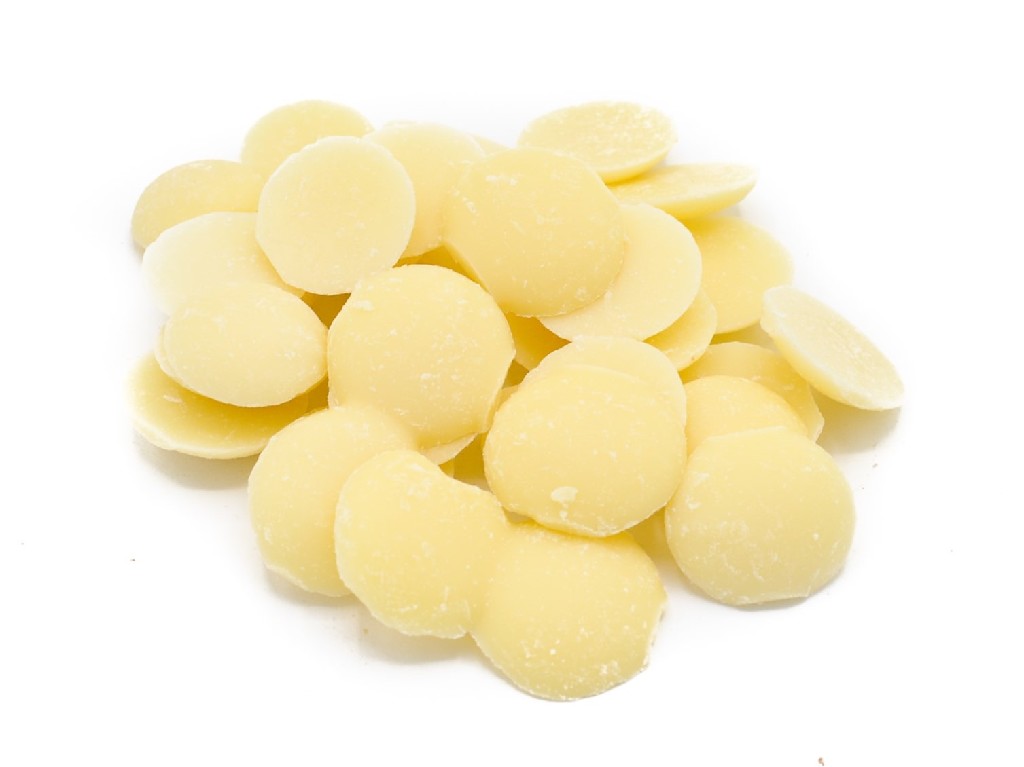 Gotas de chocolate blanco