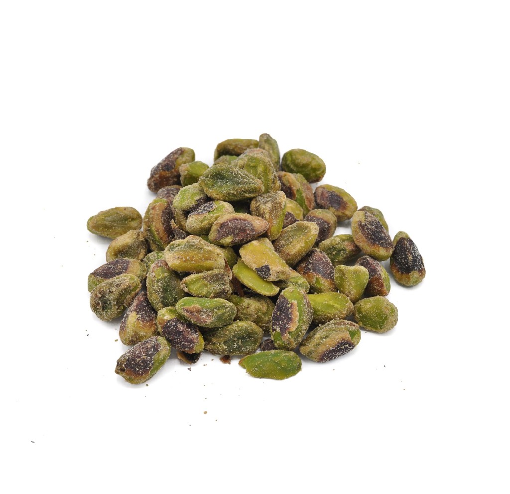 Pistachos en grano salados