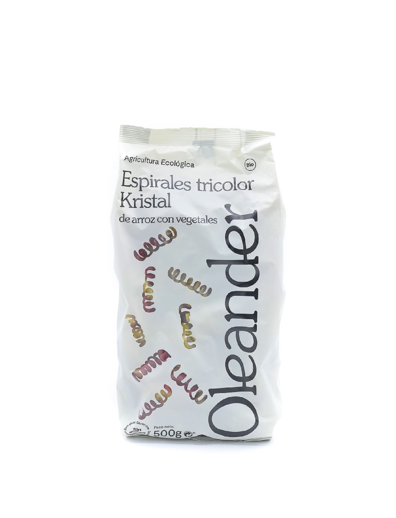 Espirales de arroz con verduras 500g