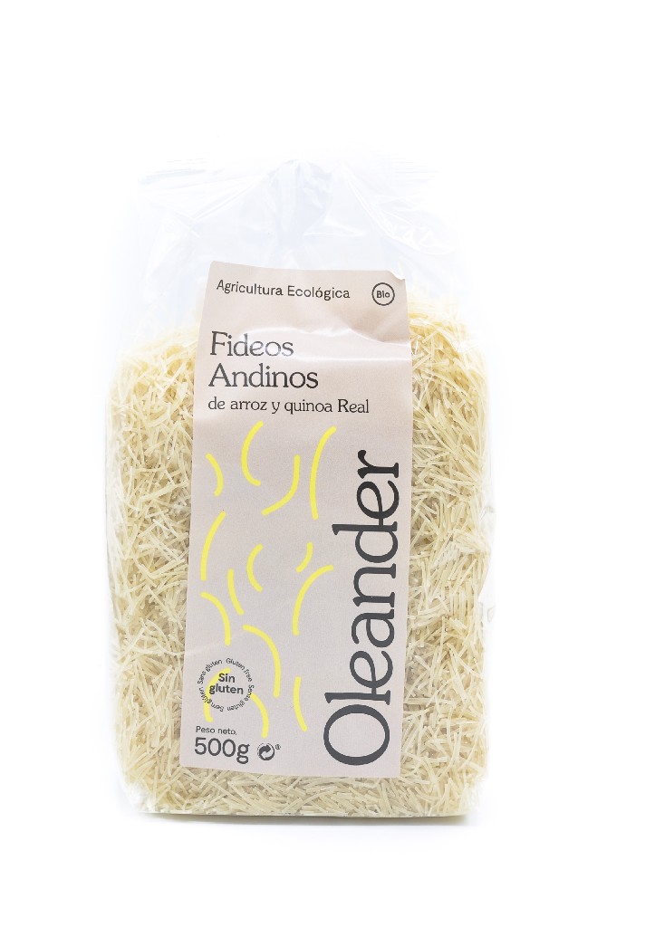 Fideos de arroz y quinoa 500gr