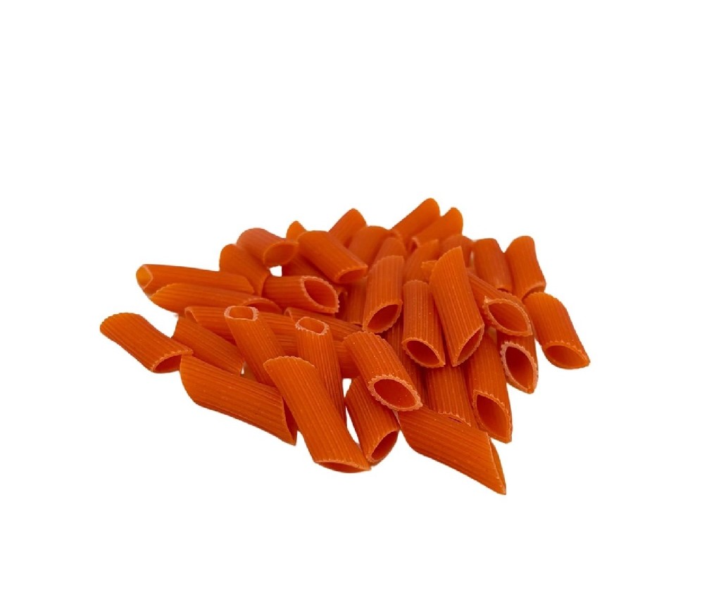 Macarrones de lenteja roja eco