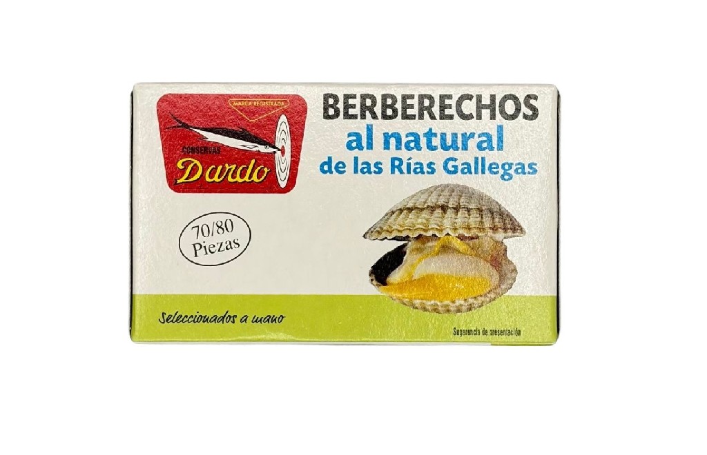 Berberechos al natural Dardo 70/80