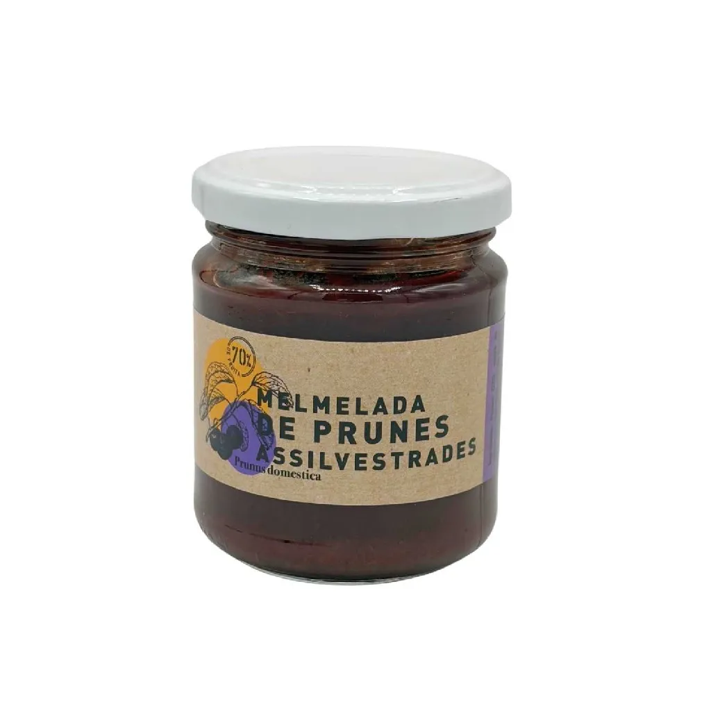 Mermelada de ciruelas asilvestradas