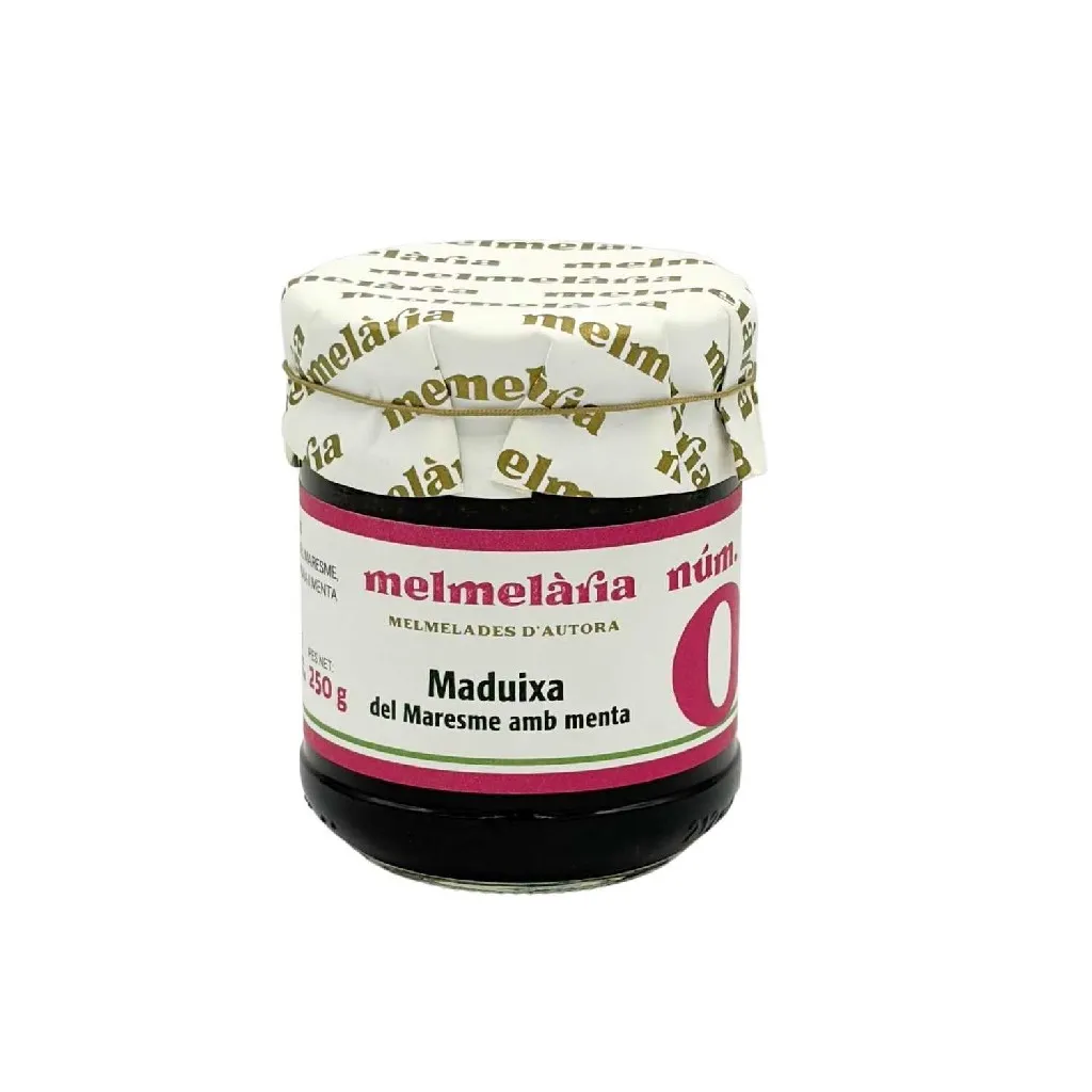 Mermelada de fresa con menta 250g