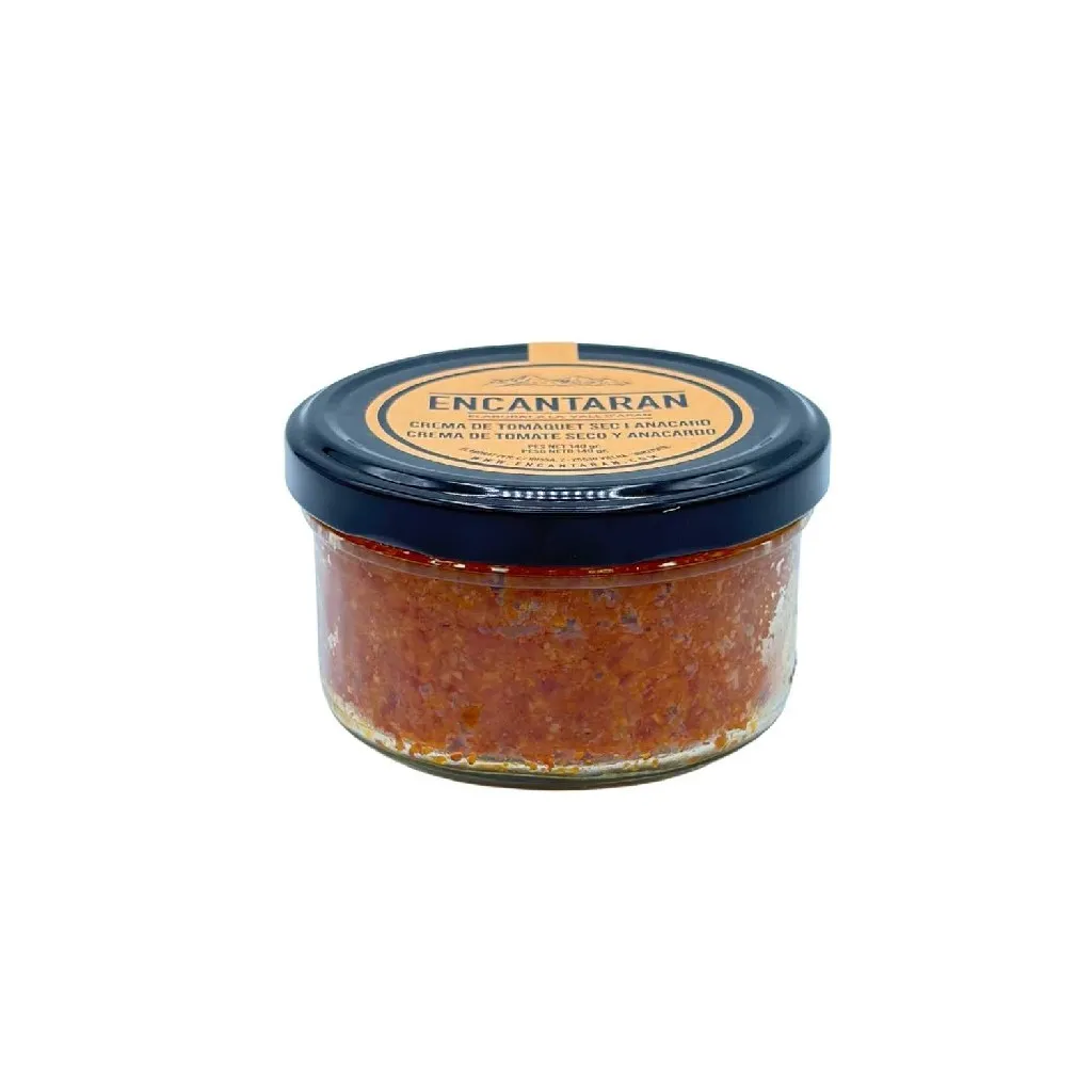 Crema tomate seco y anacardo 140g