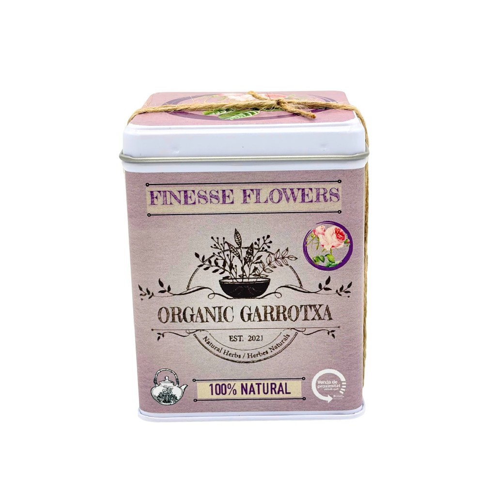 Lata flores infusión