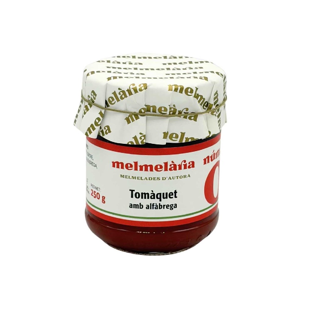 Mermelada de tomate con albahaca 250g