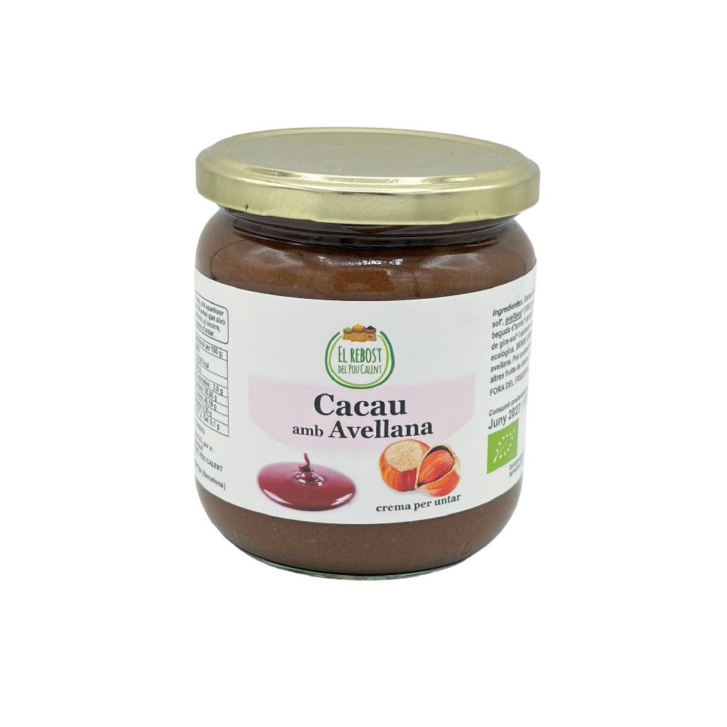 Crema de cacao y avellana eco 375 g