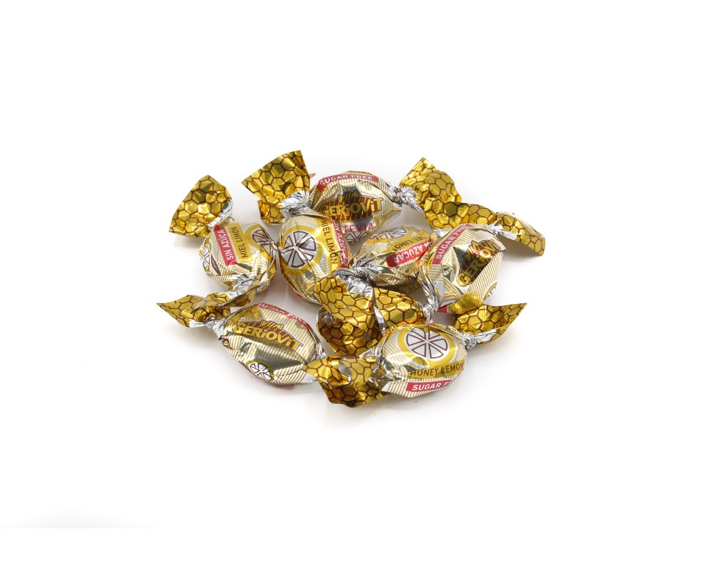 Caramelos de miel y limón