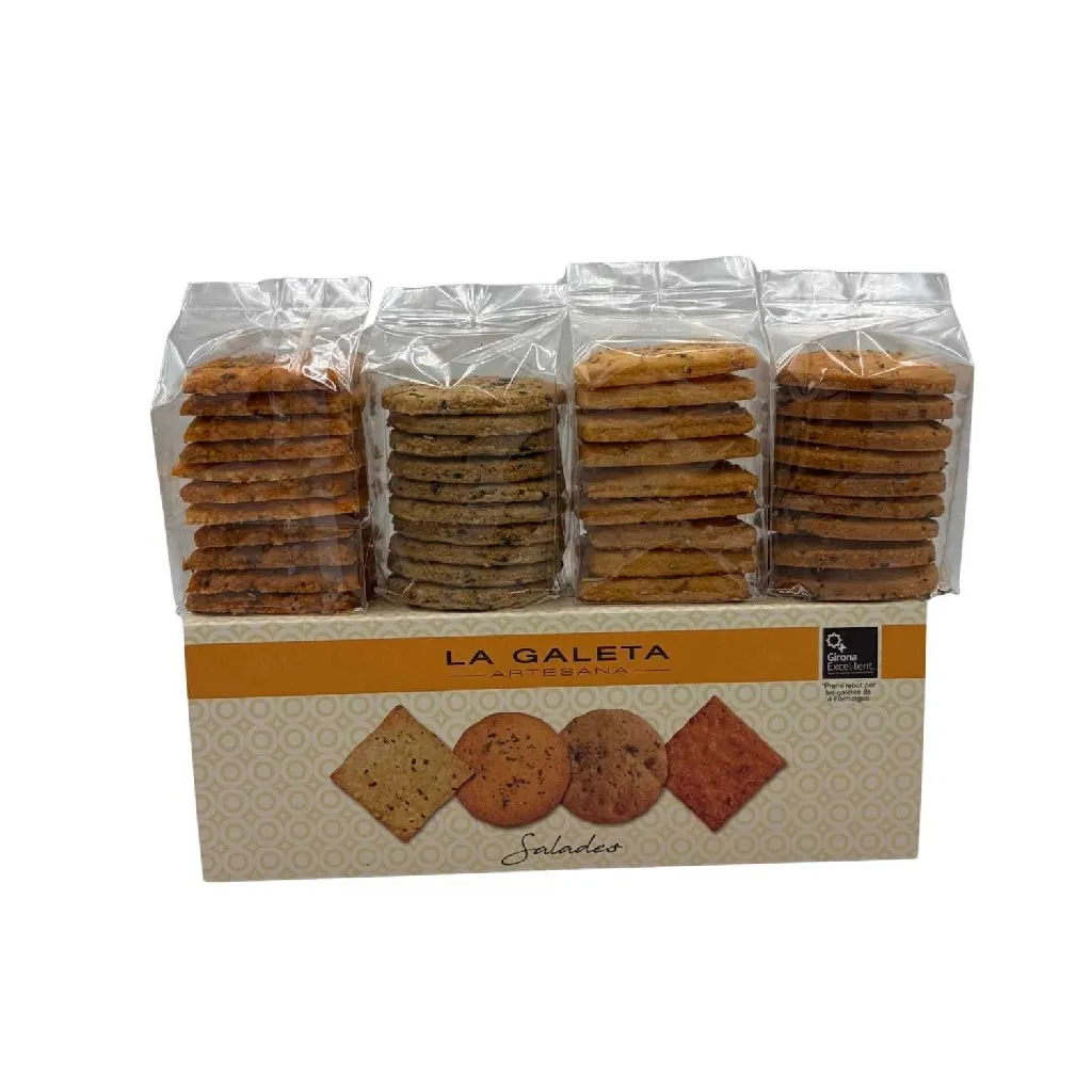 Surtido galletas saladas 325g